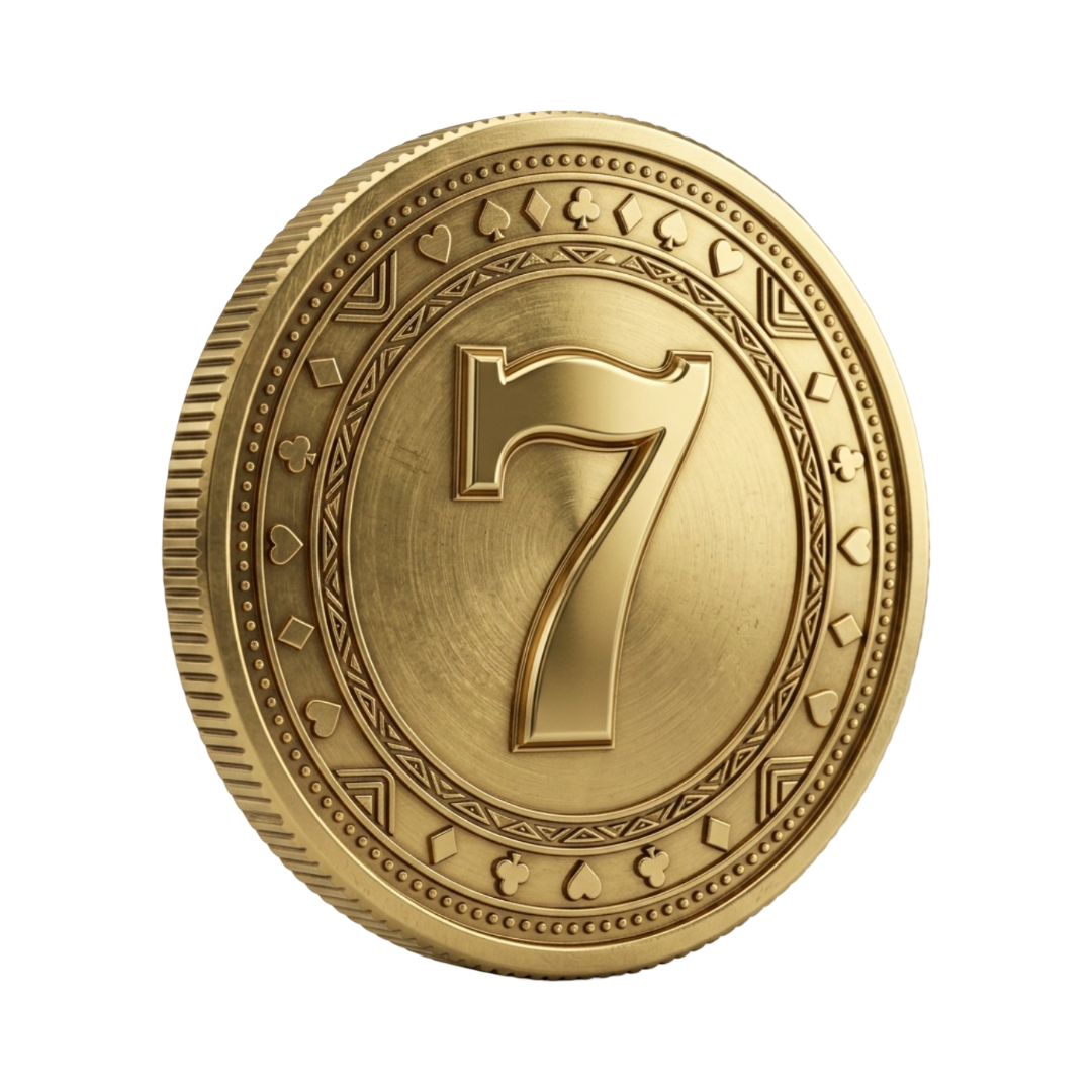 Solid Brass "Lucky 7" Collector Coin ($9.99)